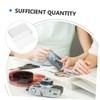 DOITOOL 100pcs Clear Plastic Laminating Sheets for Artwork Documents Thermal