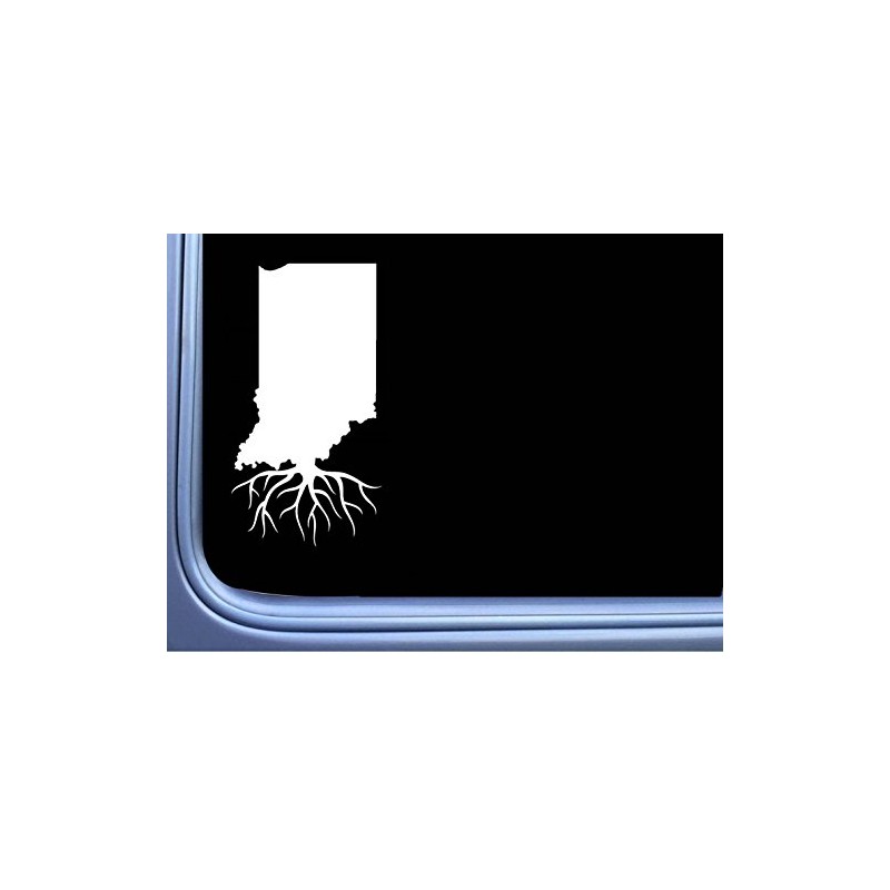EZ-STIK Indiana Roots M246 6 inch Sticker home state Decal