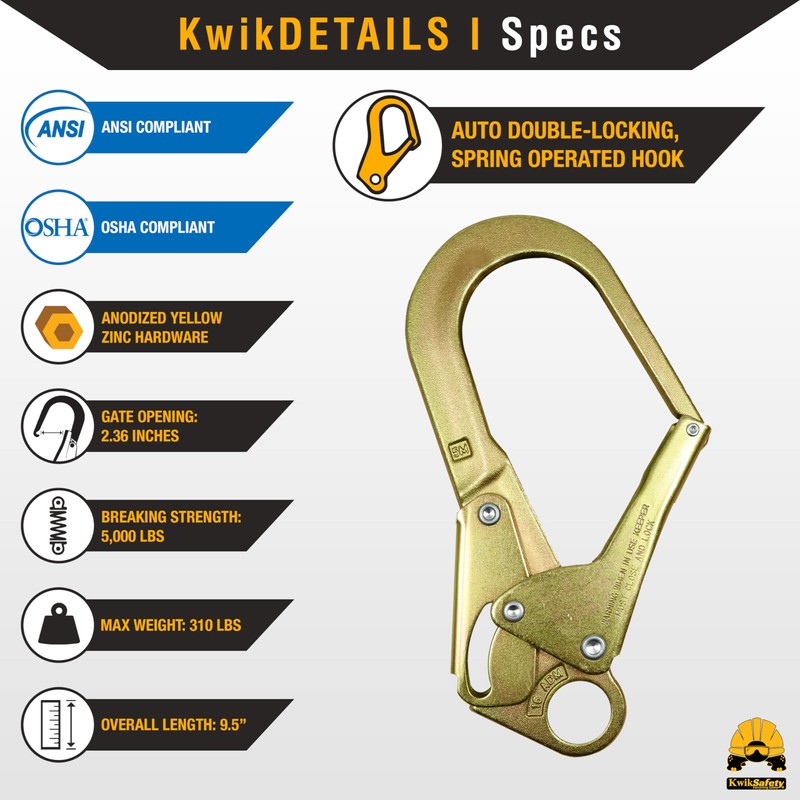 KwikSafety - Charlotte, NC - Bond N-3630 Rebar Hook (Double-Locking)