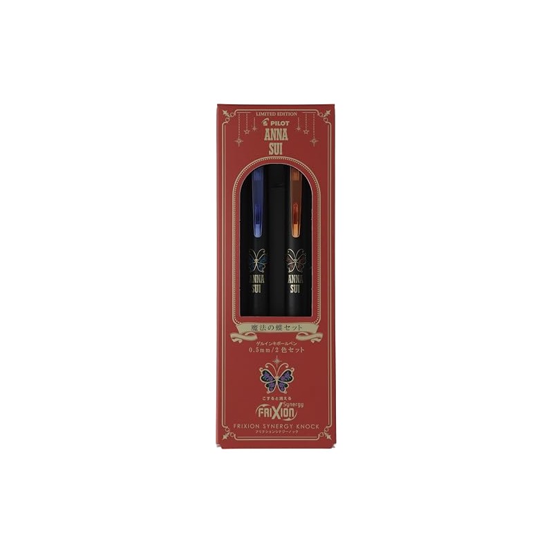 PILOT Ballpoint Pen ANNASUI FriXion Synergy Knock 2-Color Set 0.5mm