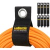LuBanSir 9 Pack Extension Cord Holder, 17-Inch Extension Cord Storage