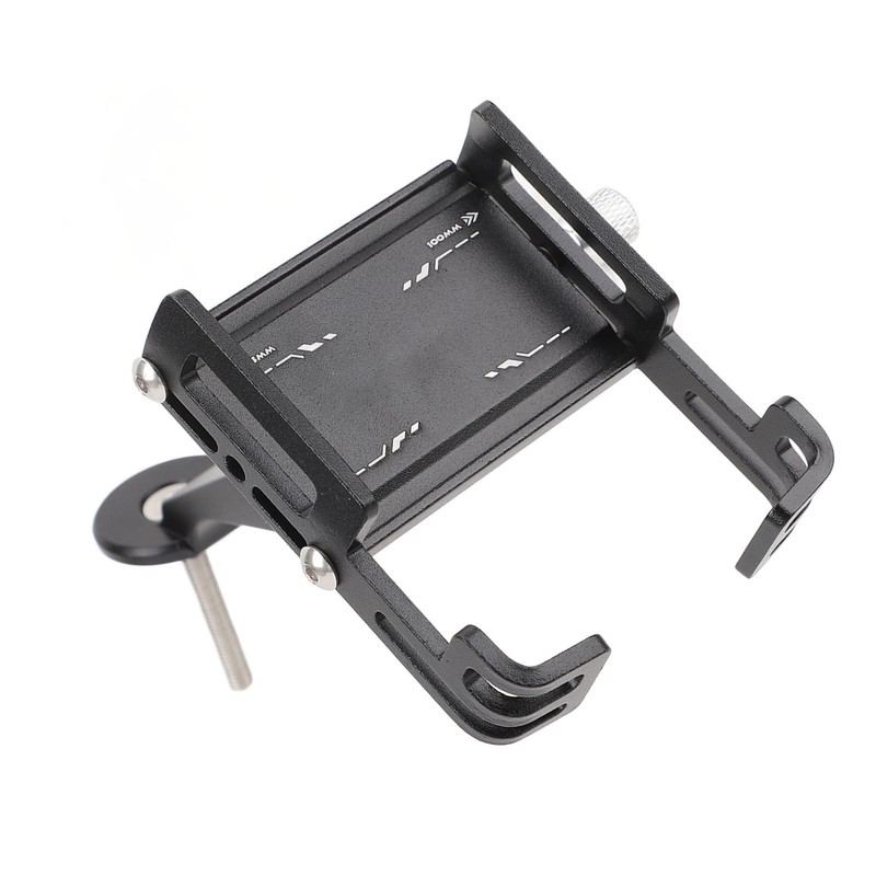 Bike Stem Phone Mount Holder Aluminum Alloy Adjustable Bicycle Phone