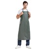 Nanxson Men's Women's Waterproof Apron Oil Resistant Work Apron Meat