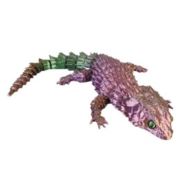 AMBEERT Lizard Toys, Lizard, Gecko Wall Climber Toy, 3d Printed Animals, Fidget Toy Adults Kids for Stress Relief, Articulated Lizard Toys for Play, 3D Printed Animals for Office or Home Decor, Gifts