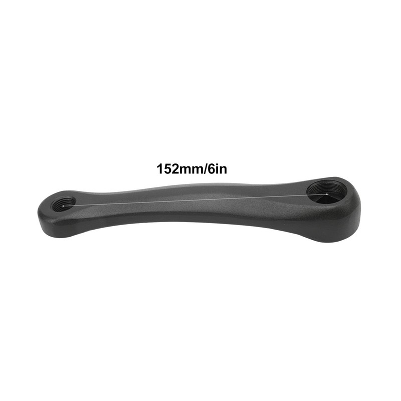 152mm Diamond Hole Aluminum Alloy Bicycle Crank Arm Strong Support