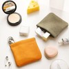 JEXOWIQ Mini Bag - 4 Pieces Lambskin Leather Cosmetic Bag,