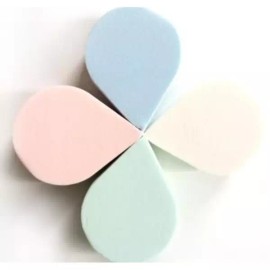 메이크업 4P 물방울 스펀지 뷰티소품 퍼프 화장스펀지 퍼프 메이크업스펀지 Makeup 4P Water Drop Sponge Beauty Puff Makeup Sponge Puff