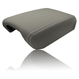 Center Console Lid Fit for Chevy Traverse 2007-2017 Enclave, Acadia Front Floor Console Armrest Replacement 22905370 (Gray)