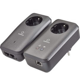 Renkforce PL600D WiFi Powerline WLAN Starter Kit RF-3385554 500 Mbps