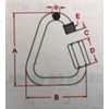 US STAINLESS Stainless Steel 316 Delta Quick Link 1/8" (3.5mm)
