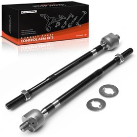 A-Premium 2 x Front Inner Tie Rod Ends, Compatible with Subaru Outback 2015-2019, Forester 2009-2013, Legacy 2015-2019, WRX 2015-2022