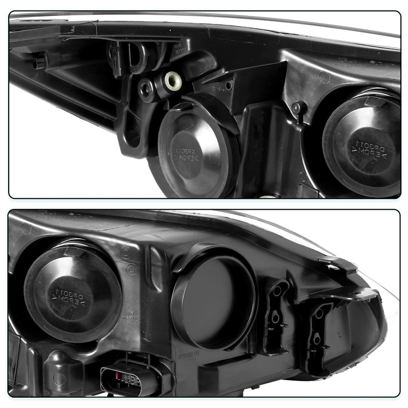 TUSDAR OEM Factory Headlights Assembly Set Fit for 2012-2014 Ford