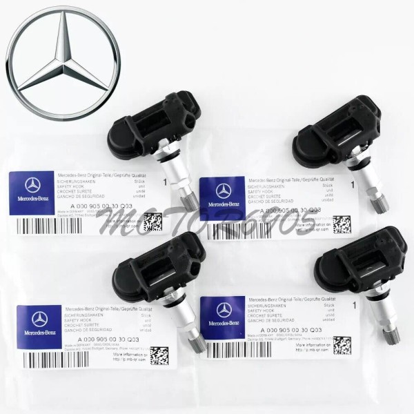 Factory/OEM 4Pcs A0009050030 OEM ORIGINAL MERCEDES TIRE PRESSURE MONITORING SENSORS