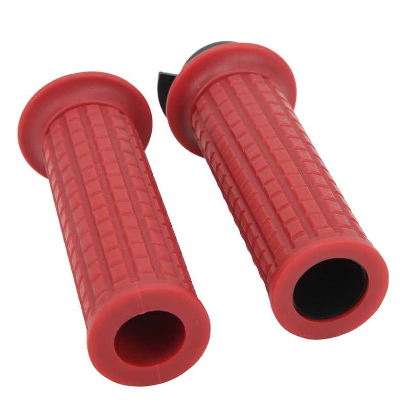 Motorcycle 22mm Handlebar Throttle Grips Silicone Left Right Side for
