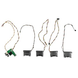 Replacement Floor Drop Cliff Sensors Set for Shark AI Ultra AV2610WA AV2610WACA RV2400WD RV2410WD RV2600WA RV2600WD RV2610WA RV2610WACA RV2610WD RV2610WDCA RV2620WD UR2450WD Robot Vacuum (Type #2)