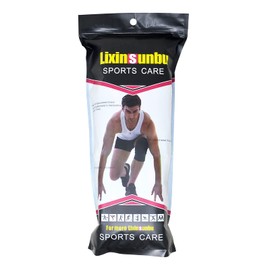 Knee Brace, Weightlifting, Wrap, Squats, Knee Straps, Left and Right Use, One Size Fits Most, 2 Pack (Red)