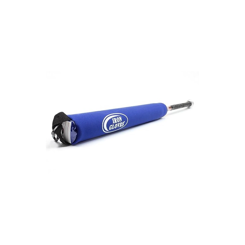 Iron Gloves 2/14 Barrell Bat Warmer, Blue, Regular
