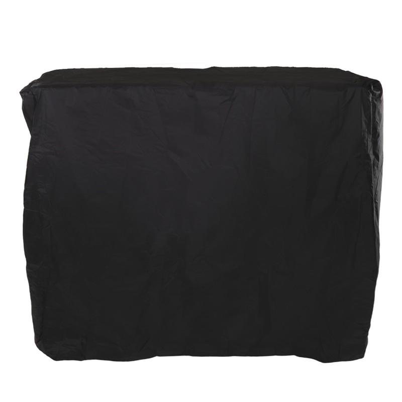 Ping Pong Table Cover Black Zippered 210 Silver Coated Waterproof