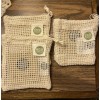 Eco Soap Bags Natural Cotton Two Sizes New