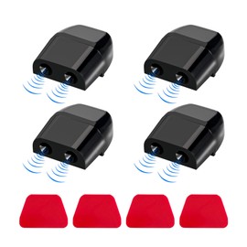 Suvnie 4 PCS Deer Whistles for Cars, Avoid Collisions Deer Warning Whistle with Adhesive Tape, Ultrasonic Animal Alert Devices for Motorcycle Truck SUV, Car Accessories