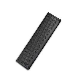 Piburth 2PCS Car Seat Belt Cover, Soft Shoulder Strap Covers Harness Pads, Safety Leather Seatbelt Comfort Driving Cushion Protect Your Neck and Shoulder Universal for Car, Truck, SUV (Black)