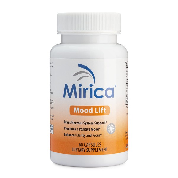 Mirica® Mood Lift - Palmitoylethanolamide, Luteolin, Rhodiola Rosea, Mood Support - 60 Capsules