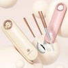 Cutlery Set, 304 Stainless Steel, Chopsticks, Fork, Spoon, 3-piece Set,