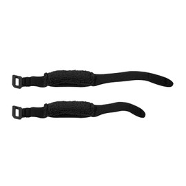 Cheerock 2pcs Bass Guitar String Mute Damper, Cotton Bass Guitar Fret Mute, Adjustable Guitar String Dampener, Bass Guitar Accessories