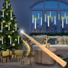 Enchanting Elegance: Set of 12 Flameless Floating Candles with Magic Wand Remote - Flickering Warm Light, Battery Operated Window Candles for Christmas Decor