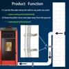 2 Inch Vent Pipe Wall for Pellet Stove Pipe Kit