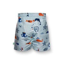 Dedoles Swimming Trunks Men's 100% Recycled Polyester Swimming Shorts for Men Funny Designs Coconut Lemons Surf Swimmer Swim Trunks, Seahorses, Starfish and Whales