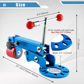 ATPTOOL Heavy Duty Fender Rolling Reforming Extending Tool Wheel Arch Roller Flaring Former