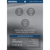 Adar Uniforms, Universal Scrubs for Men - Zippered Short Sleeved
