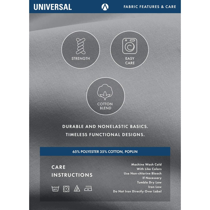 Adar Uniforms, Universal Scrubs for Men - Zippered Short Sleeved