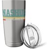 Nashua New Hampshire Retro Vintage Gift Stainless Steel Insulated Tumbler