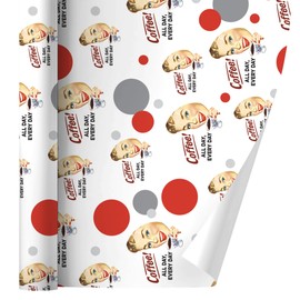 GRAPHICS & MORE Coffee All Day Every Day Funny Humor Gift Wrap Wrapping Paper Roll