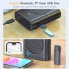 Voice Amplifier for Teachers with Clip-On Wireless Lapel Mic, [Bluetooth