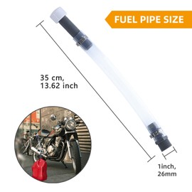 Niwicka 2 PCS Professional Racing Fuel Jug Hose - Durable R emplacement Gas Can Hose for VP Gas can, Fits 5 Gallon Fuel Can, Perfect for Racing & Off-Road Use