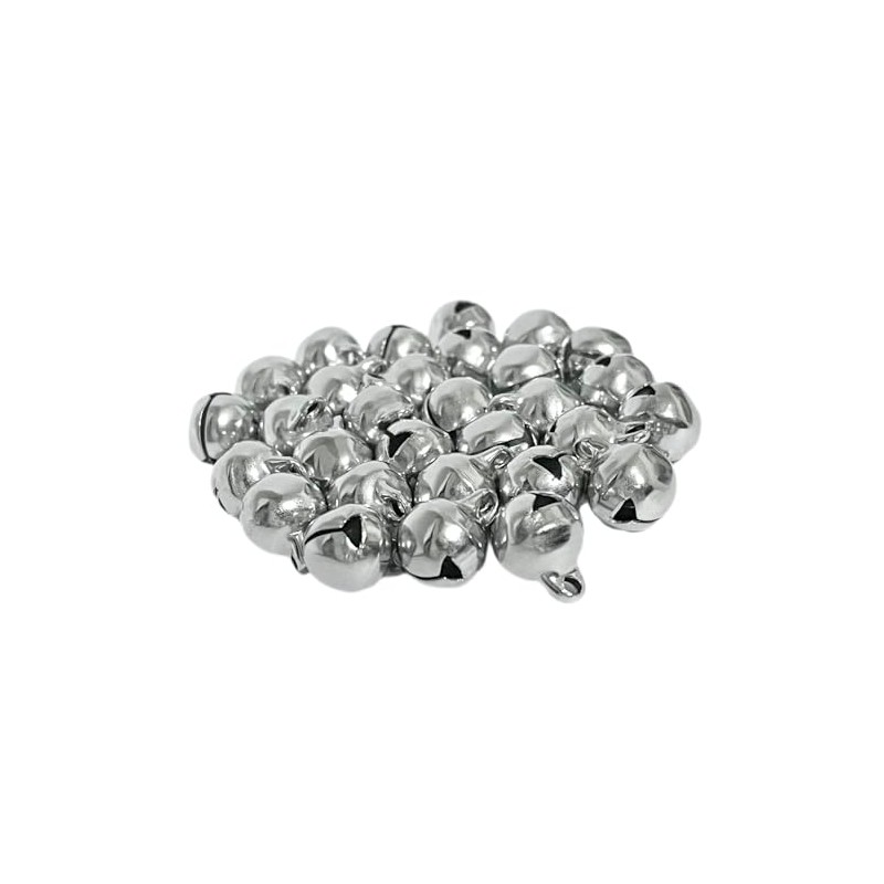 Mini Bell, Silver, Animal Safe, Stainless Steel, Silver, For Children,