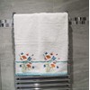 Lex's Linens Floral & Butterfly Embroidered Towels (Pack of 2