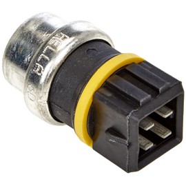 HELLA 6PT 009 107-421 Sensor, coolant temperature - 12V - 4-pin connector - Plugged - with seal - with retaining ring
