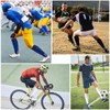 Ultrafun 4 Pairs Soccer Socks Knee High Non Slip Football
