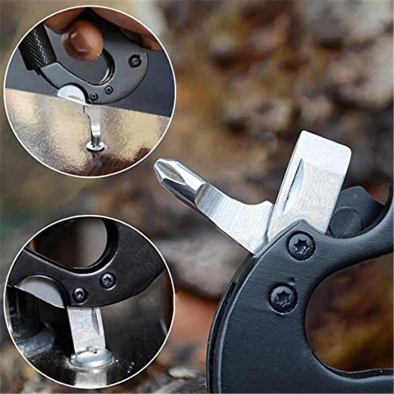 yellowprice Survival Tactical Gear - 6 Tools in 1 -