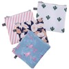 ORFOFE 4Pcs Sanitary Napkin Storage Bags Adorable Tampon Pouches for