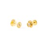 Women's and children's Clover Stud Earrings – Yellow Gold 18ct