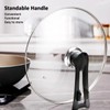 12 inch Glass Lids For Pots, Pans and Skillets,Fit Pot