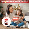Yee hfafa 4 Pack Santa Claus Design Building Blocks Set,