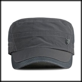 White Fang CA818 Military Hat, Logo, English, Mesh, Outdoor, Fishing, Men's, Women's,, Khaki