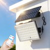 LumiZen Solar Lights Outdoor with Motion Sensor,3 Modes Cool White