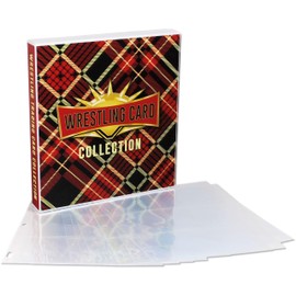 UniKeep WWE WrestleMania Themed Collectible Card Storage Binder - Complete With 20 Card Pages